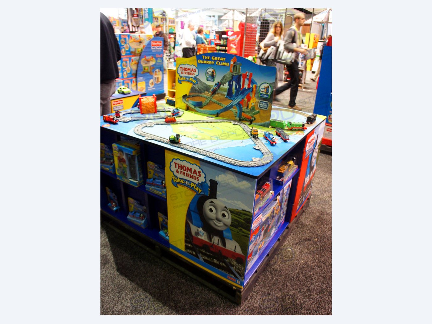 Interactive toy play table